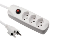 FURBER.power Steckerleiste 3xT13, weiss