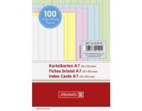 Brunnen Karteikarten A7 liniert