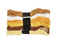 Creativ Company Stickgarn Baumwolle gold