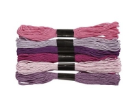 Creativ Company Stickgarn Baumwolle lila