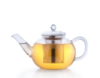 Creano Glas-Teekanne flach 1,2L