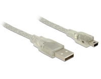 Delock USB2.0-Kabel A-MiniB: 0.5m