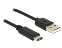 USB2.0-Kabel A-TypC: 50cm, schwarz