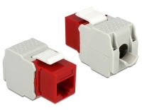 Delock Keystone Modul Cat.6, UTP, rot