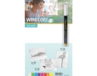 Securit Fensterschablonen Tiere A3