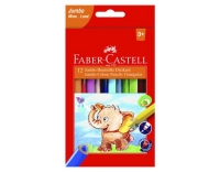 FABER-CASTELL Farbstifte dreikant Jumbo