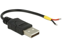 Delock USB-A Kabel - 2Pol Strom, 10cm