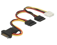 SATA zu 3xSATA & 1xMolex Stromadapter