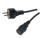Netzkabel International Schuko gerade - C13