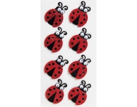Heyda Motivsticker Marienkäfer