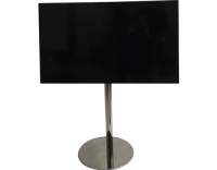 Audioraq TV Ständer Edelstahl Chrom