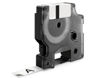 Dymo Schriftband D1, 6mm x 7m, Band: weiss