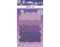 URSUS Knöpfe-Mix lila