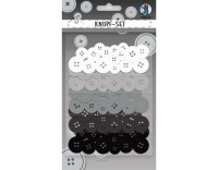 URSUS Knöpfe-Mix schwarz