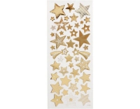 Creativ Company Weihnachtssticker gold