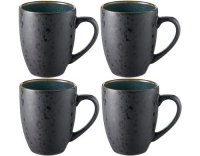 Bitz Kaffeetasse 30cl schwarz/grün