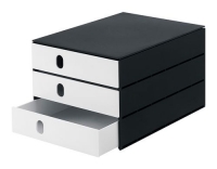 Styroval pro Box mit 3 Schubladen geschl.