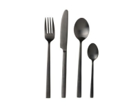 Bitz Besteckset 16-teilig schwarz