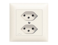 UP-Steckdose EDIZIOdue 2xT13 1xS