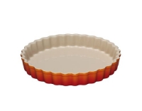 LE CREUSET TARTE-FORM 28 CM OFENROT