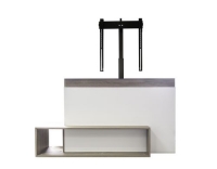 AV-TV Möbel inkl. TV Liftsystem, weiss