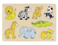 Goki Steckpuzzle Zootiere