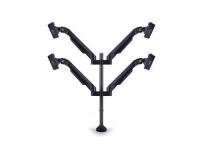 MB Tischstä Quad 32, Metall, schwarz/7235