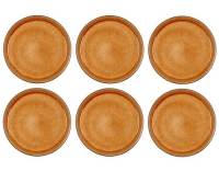 Bitz Speiseteller 21cm schwarz/gelb