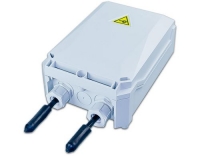 IP55 Patch-/Spleissbox klein, 4 Kassetten