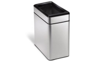 Simplehuman schmaler Abfalleimer 10 Liter
