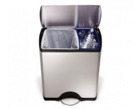 Simplehuman rechteckiger Recycler 46L