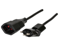 Max Hauri Verlängerungskabel 5 m schwarz