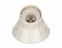 Max Hauri Wandfassung E27 weiss