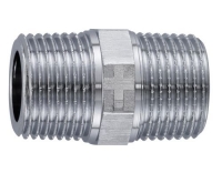 diaqua Doppelnippel konisch ISO 7/1