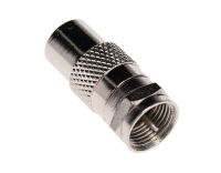 Adapter F-Stecker auf IEC-Stecker