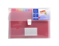 Exacompta Crystal Fächermappe mit Griff