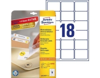 Avery Zweckform Etiketten stick+Lift, weiss