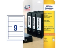 Avery Zweckform Ordnereinsteckschilder