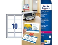 Avery Zweckform Visitenkarten Click & Clean