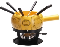 Nouvel Käsefondue Set Parmino gelb