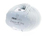 RICO Baby Dream Uni DK, hellblau
