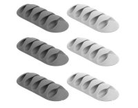 Delock Kabelhalter, TPR, selbstkl.