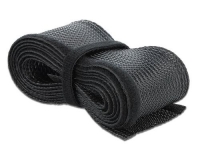 Delock Geflechtskabelschlauch, 2mx19mm, sw