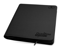 QuadRow Zipfolio 12-Pocket Schwarz