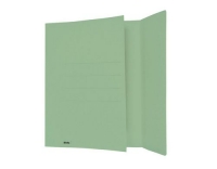 Biella Einlagemappen A4, 3 Rillen, grün