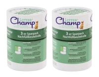 Litter Champ Nachfüllbeutel 2x 3er Pack