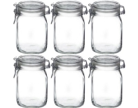 Rocco Bormioli Einmachglas 1l 6tlg. Fido