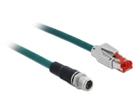 Delock Patchkabel:M12 8Pin X-kodiert - RJ45