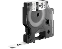 Dymo Rhino Schriftband, Nylon 18758, weiss