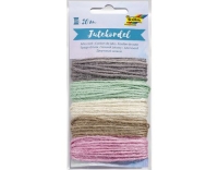 Folia Jutekordeln Pastell